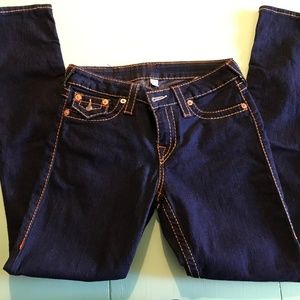 True Religion Jean Leggings Thick Stitch 29